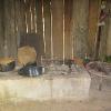 Cuisine d'une maison Maya, Santa Elena, Toledo
