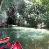 Canot à Barton Creek, Cayo
