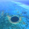 Le Grand Trou Bleu, cenote marin à Lighthouse Reef Atoll